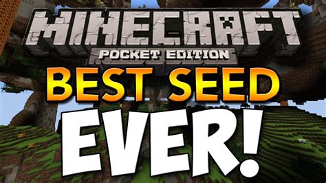 Best Seed Ever Minecraft Pocket Edition Youtube