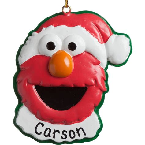 Elmo Personalized Christmas Ornament
