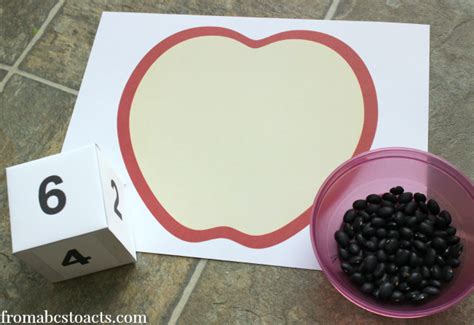 Printable Apple Seed Counting Activity From Abcs To Acts