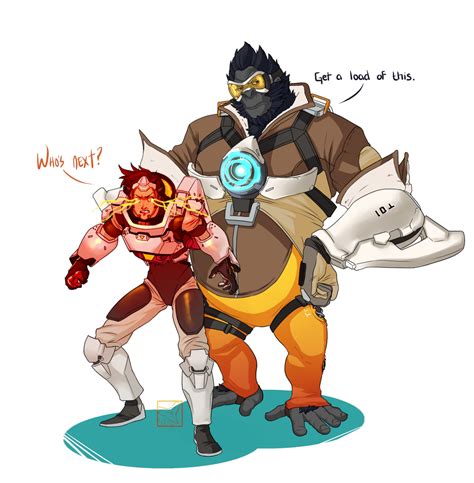 Overwatch Outfit Swap Tracer And Winston Submission By Anon Its
