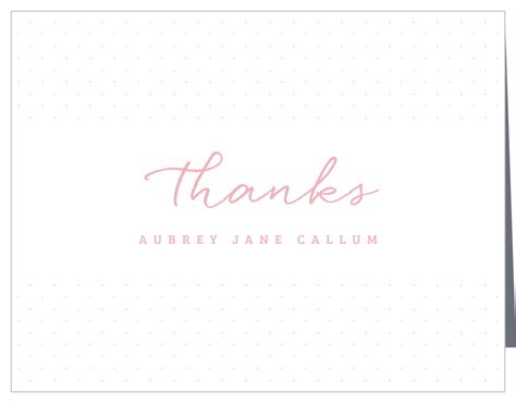 Sweet Field First Birthday Thank You Cards By Basic Invite