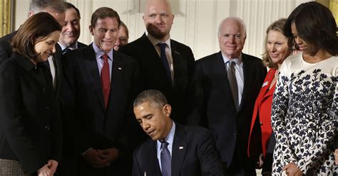 Obama Signs Veteran Suicide Prevention Bill