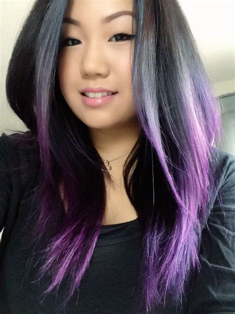 stunning purple ombre hair inspiration