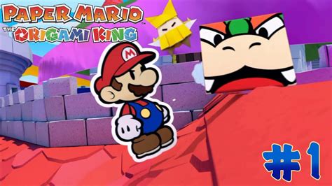 A New Plot Unfolds~ Paper Mario Origami King Episode 1 Youtube