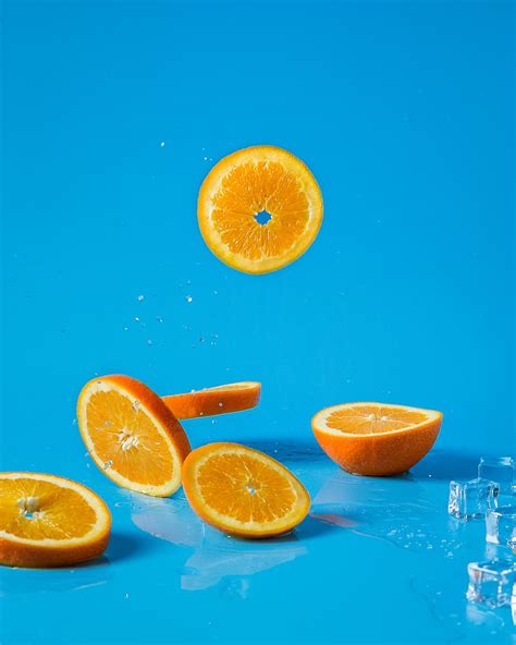 Hd Wallpaper Sliced Orange Juice Citrus Fruit Food And
