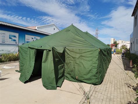 30 Person Waterproof Green Pole Military Style Tent China Pole Tent