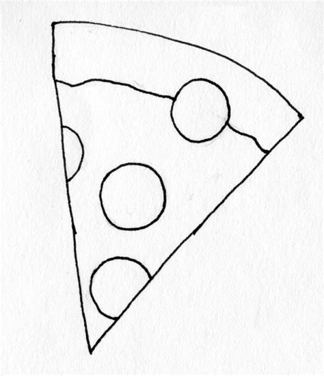 Whatever color it is, make it looks delicious. Coloring Page: Pizza Slice by BlackCatStitchCrafts on Etsy ...