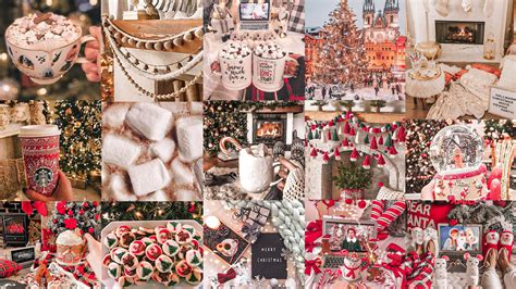 100 Christmas Collage Wallpapers