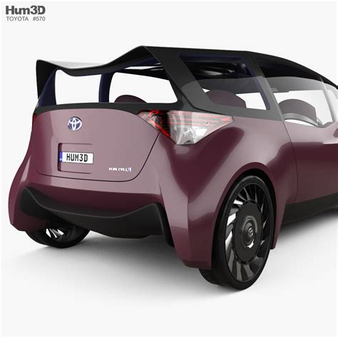 Toyota Fine Comfort Ride With Hq Interior 2017 3d Model Vehicles On Hum3d