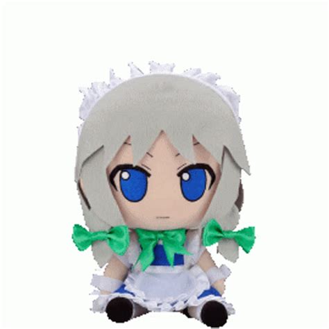 Sakuya Izayoi Touhou Fumo Sticker Sakuya Izayoi Touhou Fumo Nendoroid