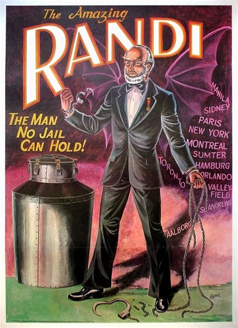 The Amazing Randi Original Offset Lithograph Poster Collectors Weekly