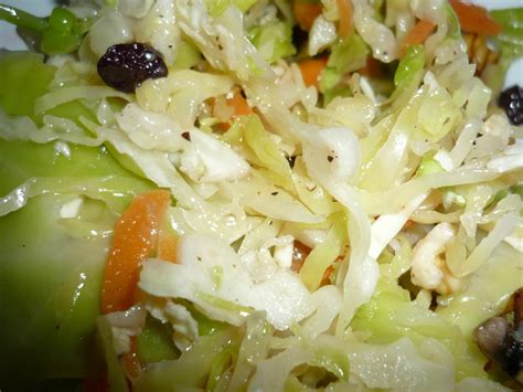 SALADE AU CHOU BLANC