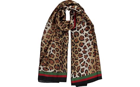 Leopard Print Silk Scarf Laurie And Jules