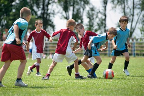 Kids Playing Football Outside Bronchiectasis
