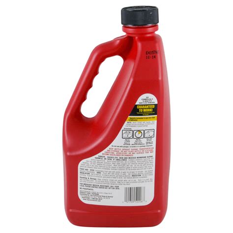 Hair clogs are removed with zep 10 minute hair clog remover. Zep Commercial 10 Minute Hair Clog Remover - 64 oz Drain ...