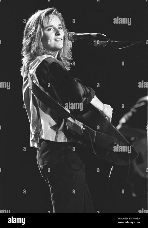 Musician Melissa Etheridge Is Shown Performing On Stage During A Live