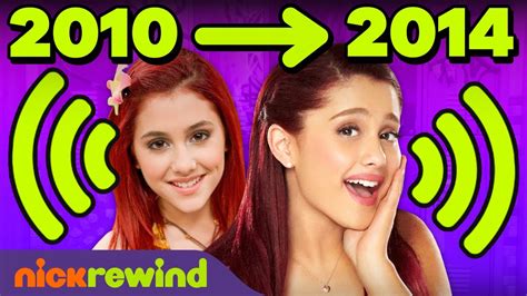 evolution of ariana grande s voice as cat valentine 😹 victorious sam and cat youtube