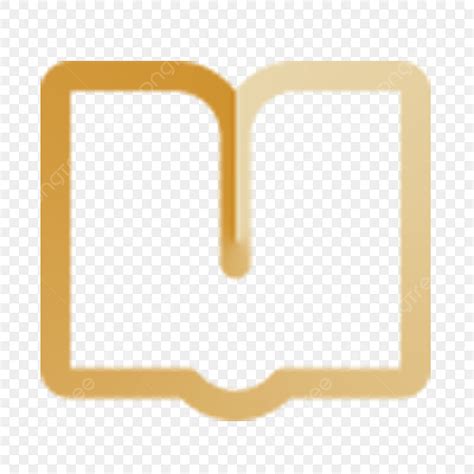 Golden Books Clipart Transparent Background Golden Book Icon Book