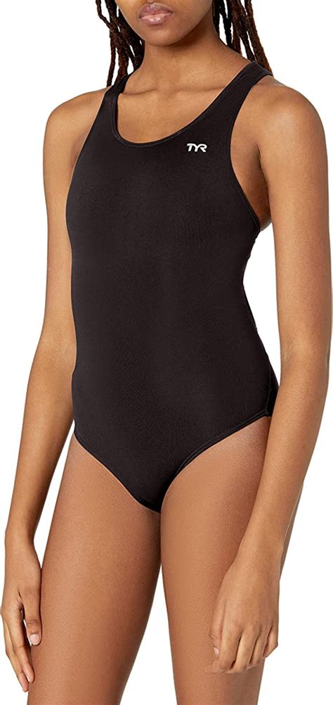 Tyr Womens Durafast Elite Solid Maxfit Swimsuit Athletic One Piece Swimsuits
