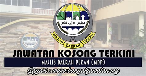 Warganegara malaysia terutama rakyat negeri kedah darul aman adalah dipelawa memohon untuk mengisi kekosongan jawatan seperti berikut Jawatan Kosong di Majlis Daerah Pekan (MDP) - 5 May 2017 ...