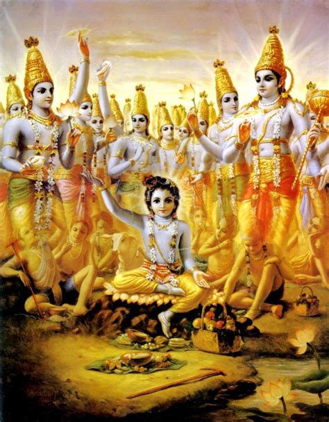 Krishna Vs Brahma Tale Of Self Realization Travelling Krishnaite