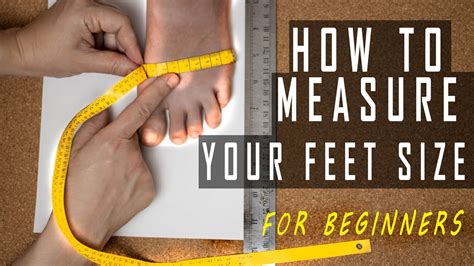 How To Measure Your Feet Size Beginners Explainer Video Youtube