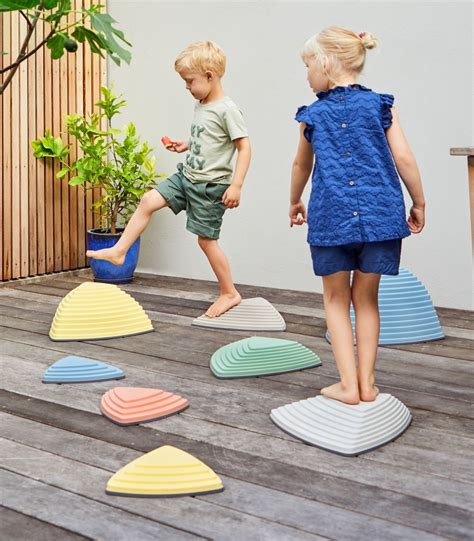 Gonge Balance Stepping Stones For Kids And Toddlers Value Pack