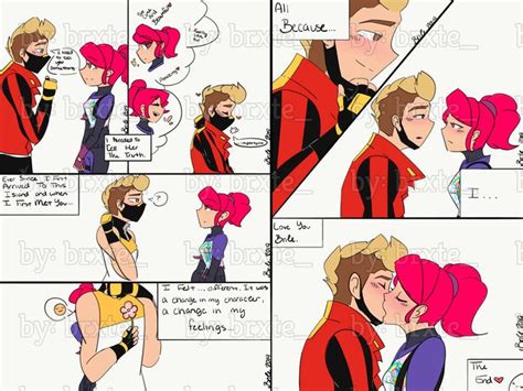 The Beginning Drift X Brite By Briteboo Drifting Comics Love Cute Comics