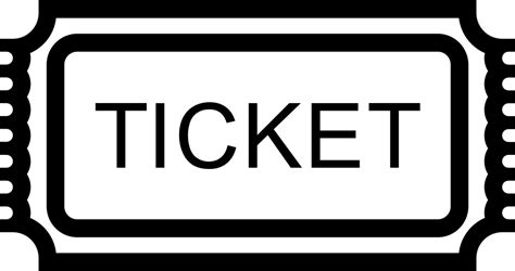 Ticket Png Clip Art Library
