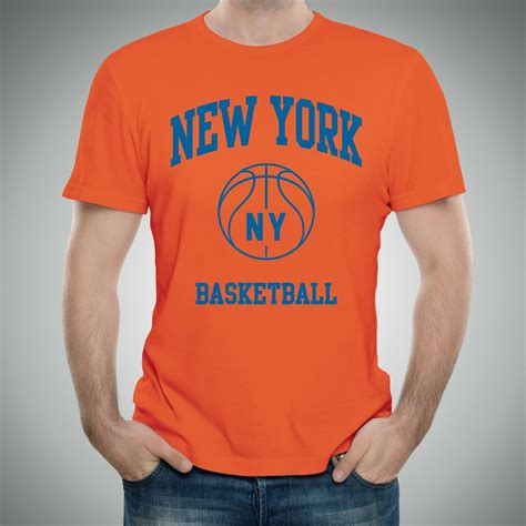 new york classic basketball arch basic cotton t shirt ebay