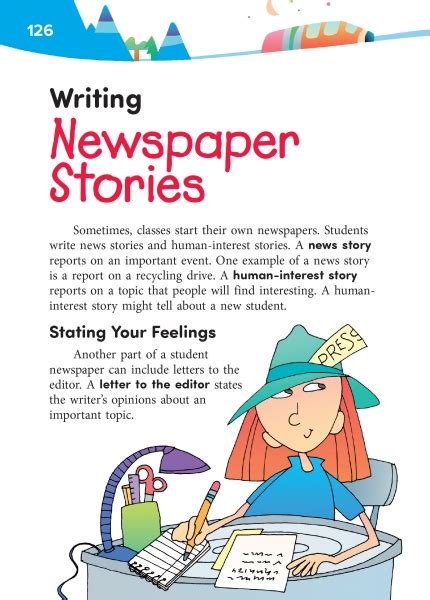 26 Writing Newspaper Stories Thoughtful Learning K 12