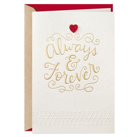 Always And Forever Valentines Day Card For Wife Greeting Cards