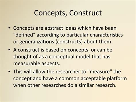 Ppt Research Problem Statement Construct Concept And Variables