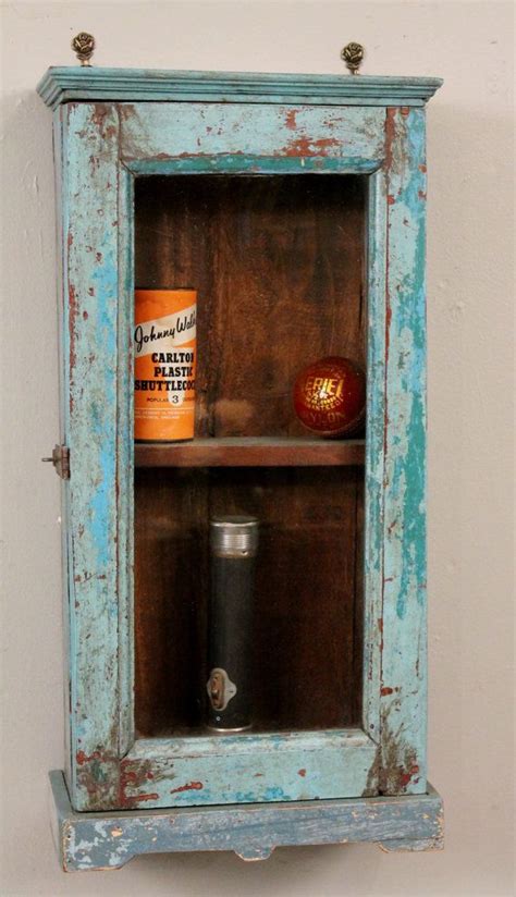 A wide variety of vintage bathroom cabinets options are available to you, such as project solution capability, warranty, and style. Vintage Reclaimed Wood Sky Blue Distressed Chippy Hanging ...