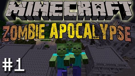 Minecraft Zombie Apocalypse Lets Play By Hypixel Youtube