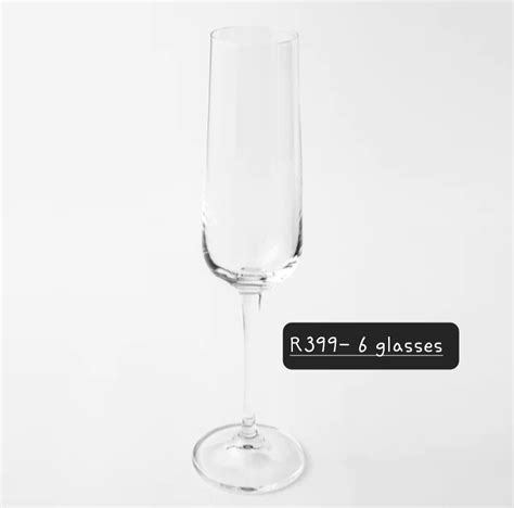 Champagne Glasses 6 Glasses · Homeware