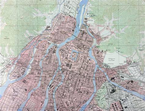 Gis Research And Map Collection Hiroshima Maps Available From Ball