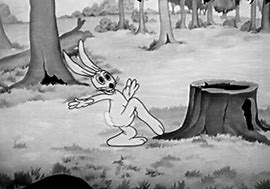 Image result for Happy Rabbit appeared in the cartoon "Porky's Hare Hunt."