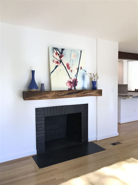 2030 Modern Wood Fireplace Surround