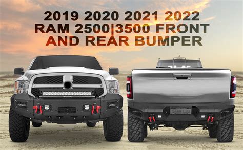 2019 Ram 2500 Bumper Aiwargod Front And Rear Bumper Sets