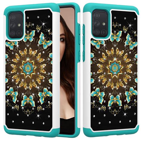Dteck Case For Samsung Galaxy A51 4g 65 Inches Diamond Bling