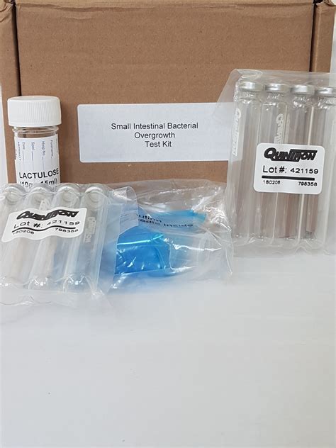 SIBO (small intestinal bacterial overgrowth) test