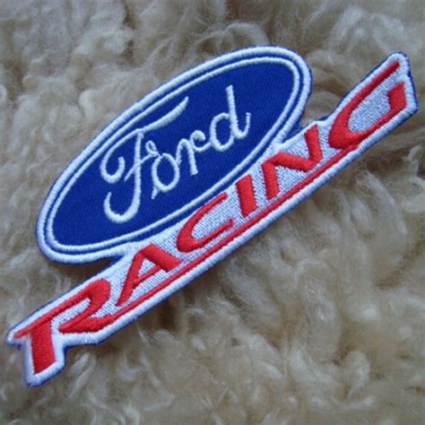 1 Piece Ford Racing Embroidered Iron On Sew On Patch By Easymarket
