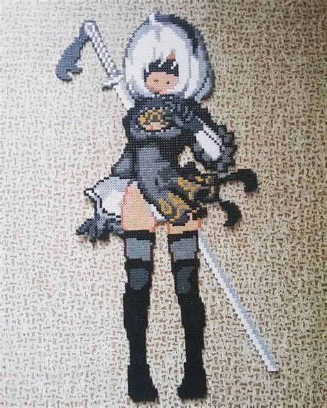 Sammlung von stella isenberg • zuletzt aktualisiert: 2B Pixel Art/ Perler Beads | Perlenkunst, Pixelart ...