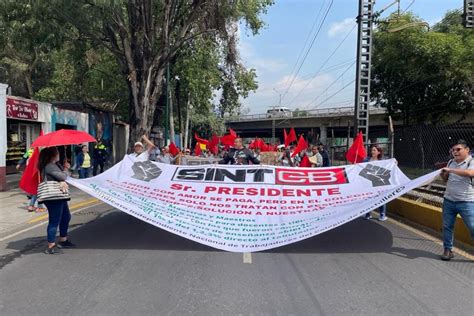Bloqueos Cdmx Trabajadores Del Bachilleres Anuncian Protestas