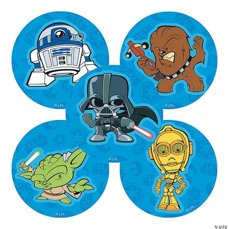 Arts And Crafts 51 Stickers Included3 Sheets Brand New Star Wars Sticker Packs Stickers