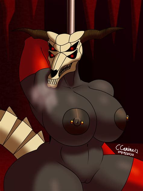 Rule 34 34 Anthro Big Breasts Breasts Capra Demon Cobalt Canine