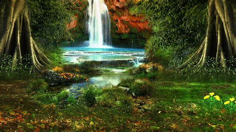 Hd Waterfall Wallpapers 1080p Wallpapersafari