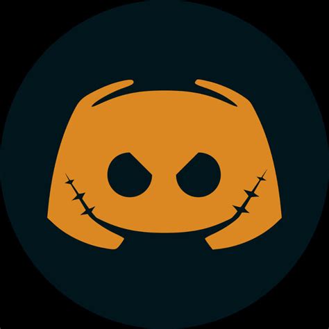 Download Halloween Discord Logo Wallpaper