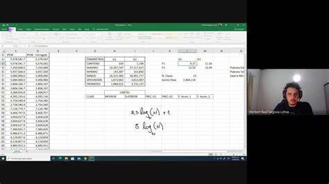 Estadística Descriptiva Con Excel Semana 3 Continuación Youtube